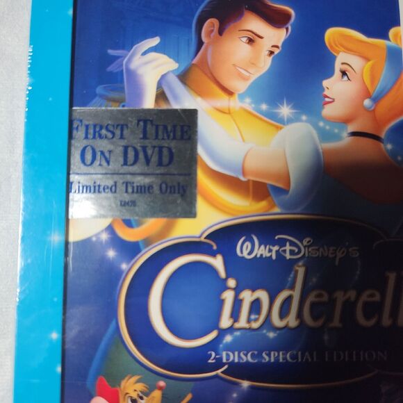 Walt Disney's Cinderella 2-Disc Special Ed. Rare Platinum (DVD, 2005) New Sealed - Picture 3 of 6